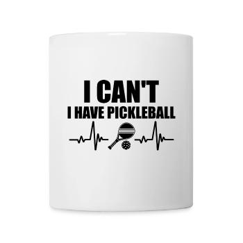 I Can't I Have Pickleball - Mug blanc - blanc - Devant