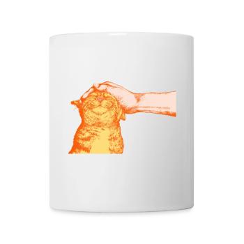 THE HAPPY CAT - Mug - white - Front