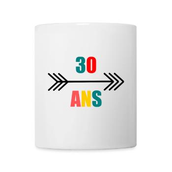 30. 30 YEARS. 30th ANNIVERSARY. 30 YEARS ANNIVERSARY. - Mug - white - Front