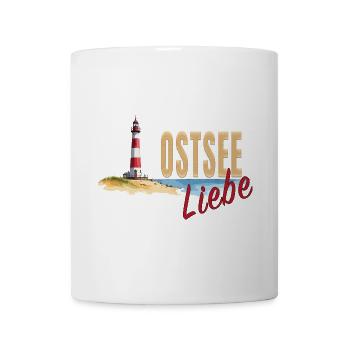 Ostsee Liebe - Tasse - Weiß - Vorne