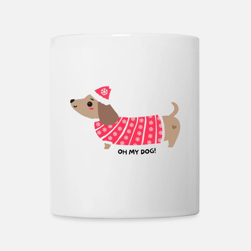 Oh my dog! - Tasse - Weiß