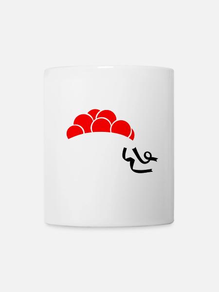 Schwarzwälder Bollenhut - Tasse - Weiß