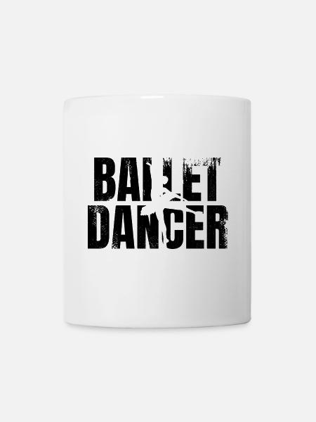 Ballett Tänzerin - Tasse - Weiß