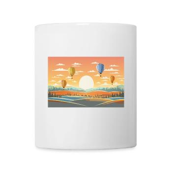 Heißluftballons - Tasse - Weiß - Vorne