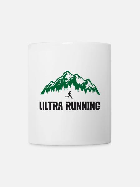 Ultra-Laufen - Tasse - Weiß