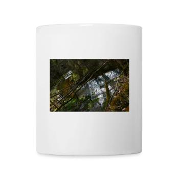 Fluss in uralter Schlucht - Tasse - Weiß - Vorne