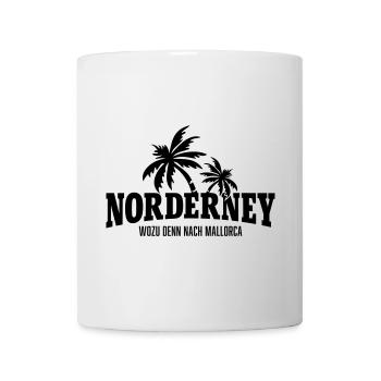 Norderney Why go to Mallorca - Mug - white - Front