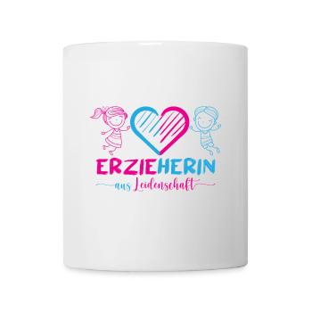 Maternelle Maternelle Profession Enseignant de maternelle - Mug blanc - blanc - Devant