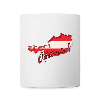Flag of Austria, Austrian pride - Mug - white - Front