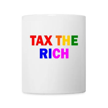 Tax the rich - Tasse - Weiß - Vorne