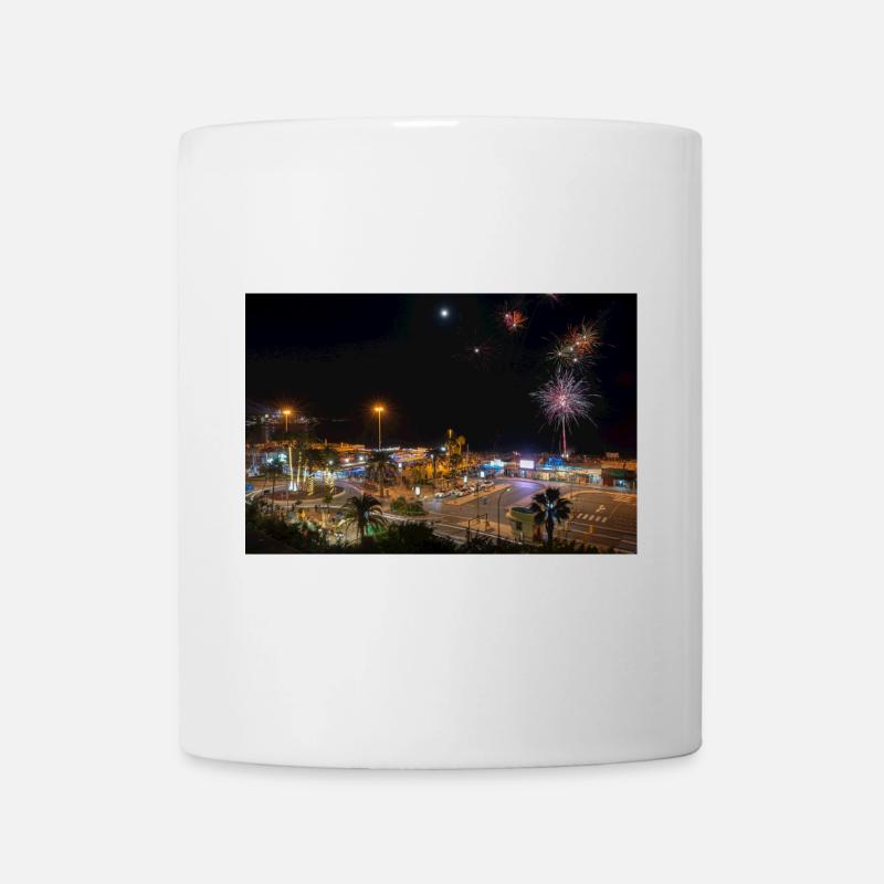 Maspalomas Silvesternacht - Tasse - Weiß