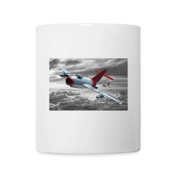 MiG-15 - Mug blanc - blanc - Devant
