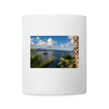 Meerblick - Tasse - Weiß - Vorne