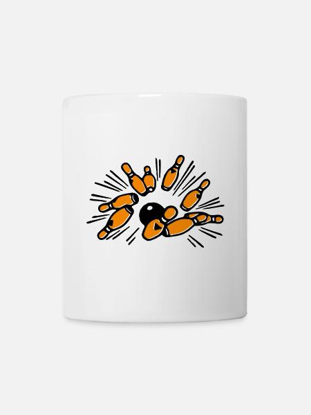 Kegel - Tasse - Weiß