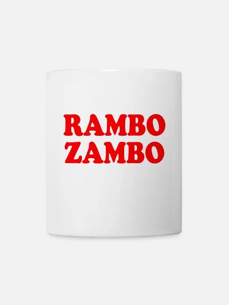 Rambo zambo - Tasse - Weiß