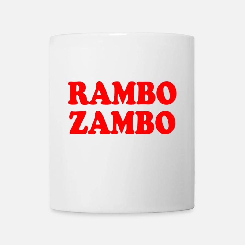Rambo zambo - Tasse - Weiß