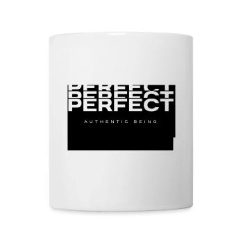 Perfect Identity Bold Typography - Mug - white - Front