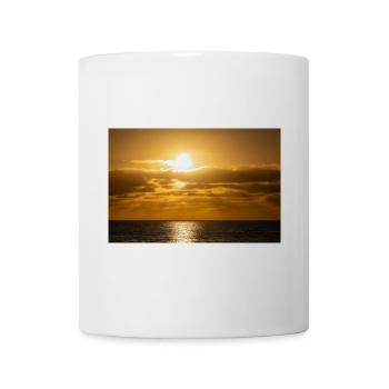 Sonnenaufgang am Playa El Veril - Tasse - Weiß - Vorne