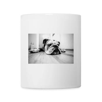 1200 Bulldogge - Tasse - Weiß - Vorne