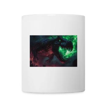 Poster Illustration Monster T-rex - Mug - white - Front