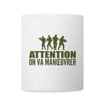 septième compagnie, militaire, militaire humour - Mug blanc - blanc - Devant