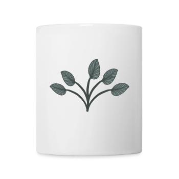 Lovely leaves - Mug - white - Front