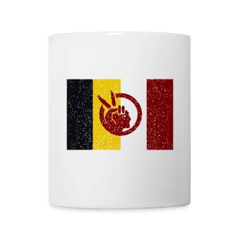Mouvement amérindien - Mug blanc - blanc - Devant