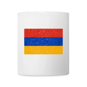 Vintage Armenian flag - Mug - white - Front