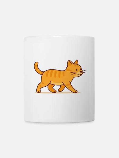 Kater Pauli - Tasse - Weiß