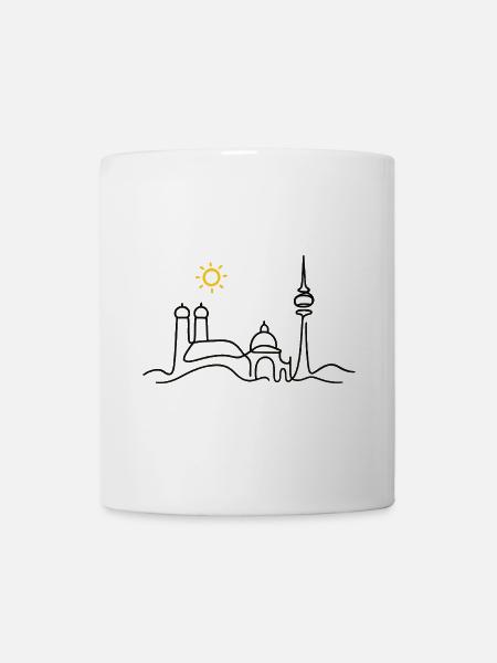 München - Tasse - Weiß