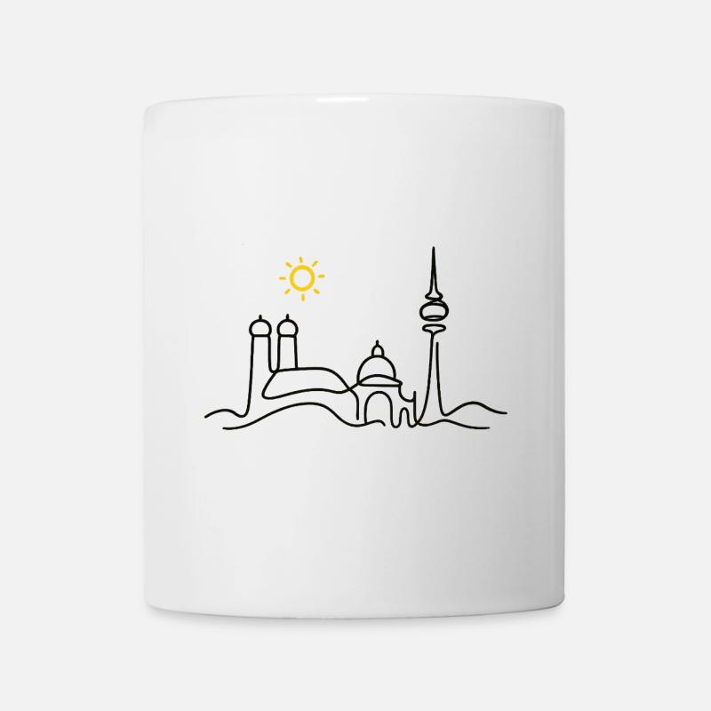 München - Tasse - Weiß