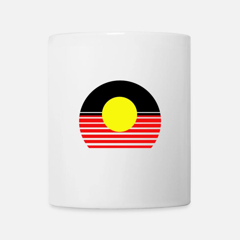 Australiens aborigènes - Mug blanc - blanc