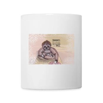 Fill is trying not to miss another call - Tasse - Weiß - Vorne