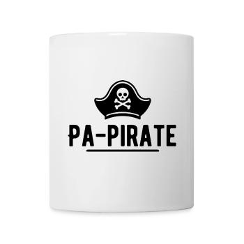 Pa-pirate t-shirt papi pirate - Mug blanc - blanc - Devant