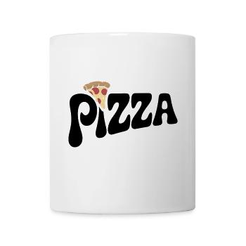 Pizza - Funny Pizza Quote Tshirt - Mug - white - Front