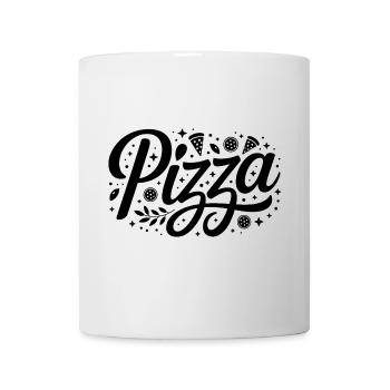 Pizza - Funny Pizza Quote Tshirt - Mug - white - Front