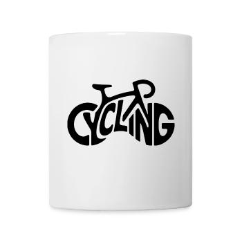 Cyclisme - Cool Bike Logo - Mug blanc - blanc - Devant