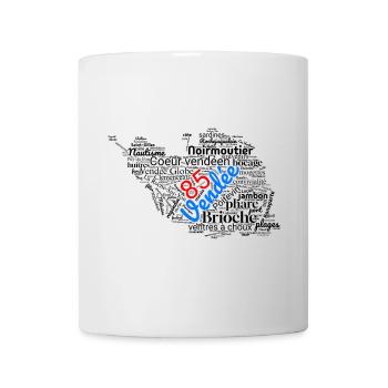 Fier d’être Vendéen – Cœur en Vendée – 85 - Mug blanc - blanc - Devant