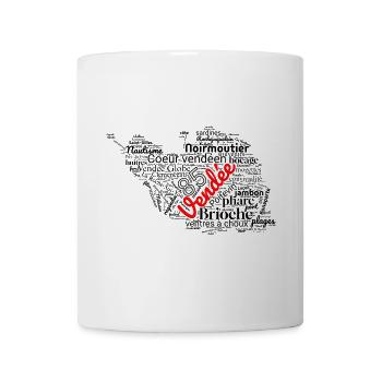 Fier d’être Vendéen – Cœur en Vendée – 85 - Mug blanc - blanc - Devant