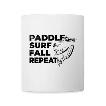 Funny surfer - Mug - white - Front