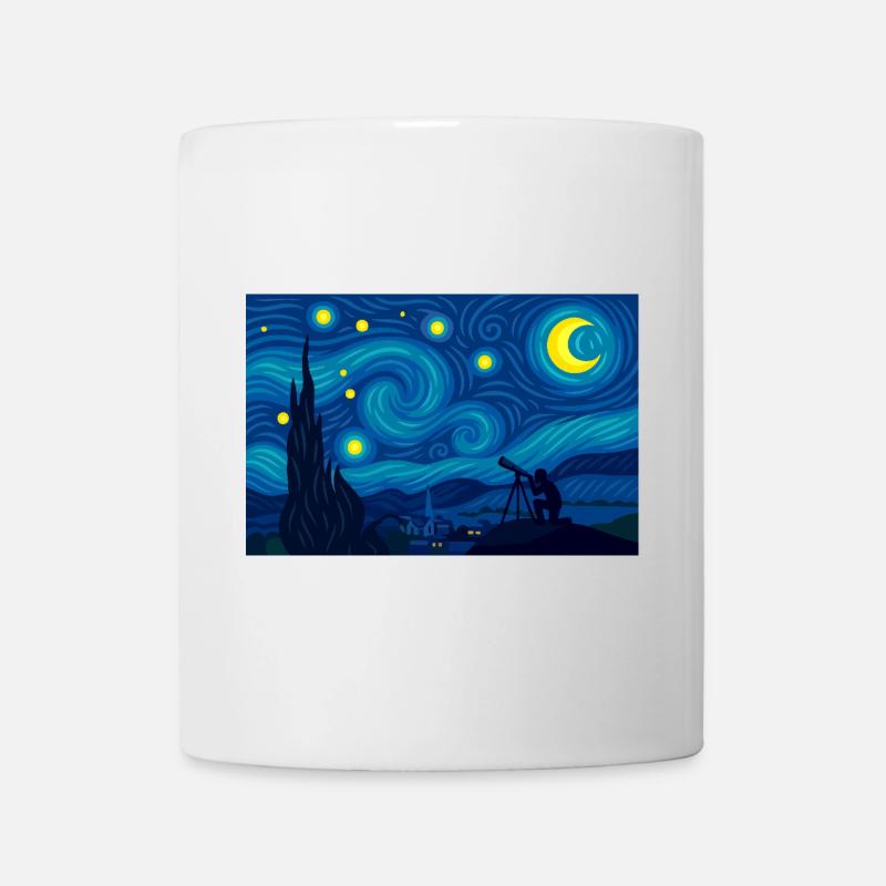 The Night (scrutinized) - Mug - white