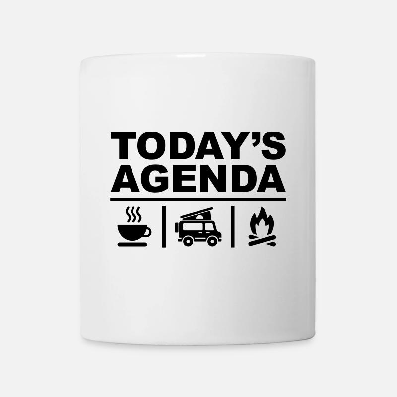 L’ordre du jour du jour - Mug blanc - blanc