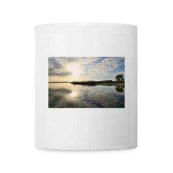 Resko-See, Dźwirzyno, Kołobrzeg, Słońce - Tasse - Weiß - Vorne