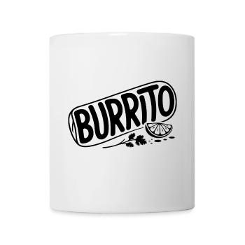 Burrito - Cool Dairy Logo - Tasse - Weiß - Vorne