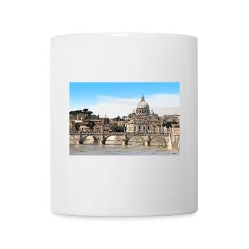 Rome - Mug blanc - blanc - Devant