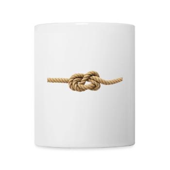 13 nœuds - Mug blanc - blanc - Devant