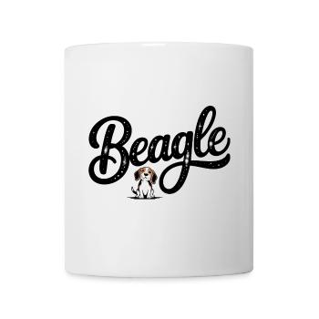 Beagle - Conception de chien de compagnie - Mug blanc - blanc - Devant