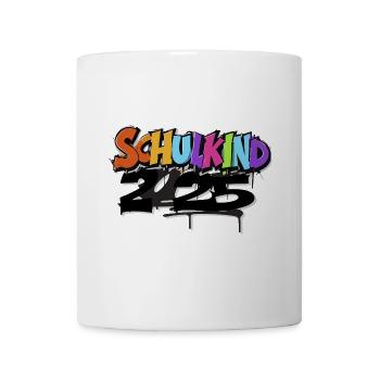 Graffiti Style Shulkin Design 2025 - Tasse - Weiß - Vorne