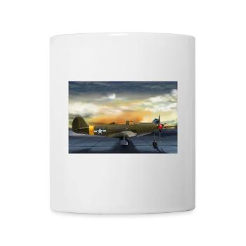 P-39 Airacobra - Mug blanc - blanc - Devant