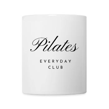 Pilates Everyday Club - Un design de fitness élégant - Mug blanc - blanc - Devant